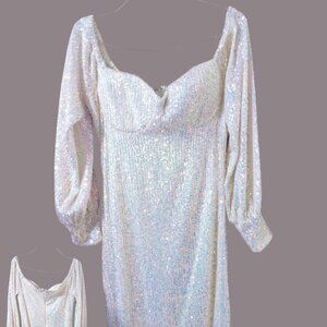 Sequin Maternity dress